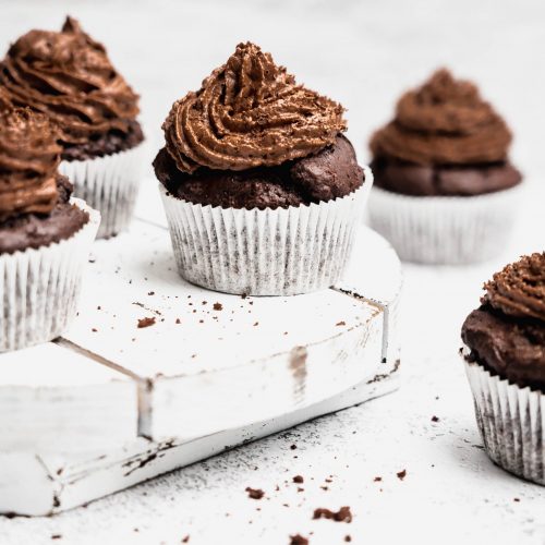 Vegane Schoko Cupcakes Vegane Schoko Cupcakes