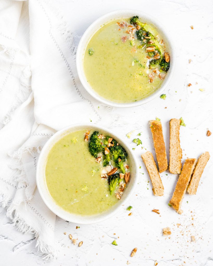Vegane Broccoli Suppe