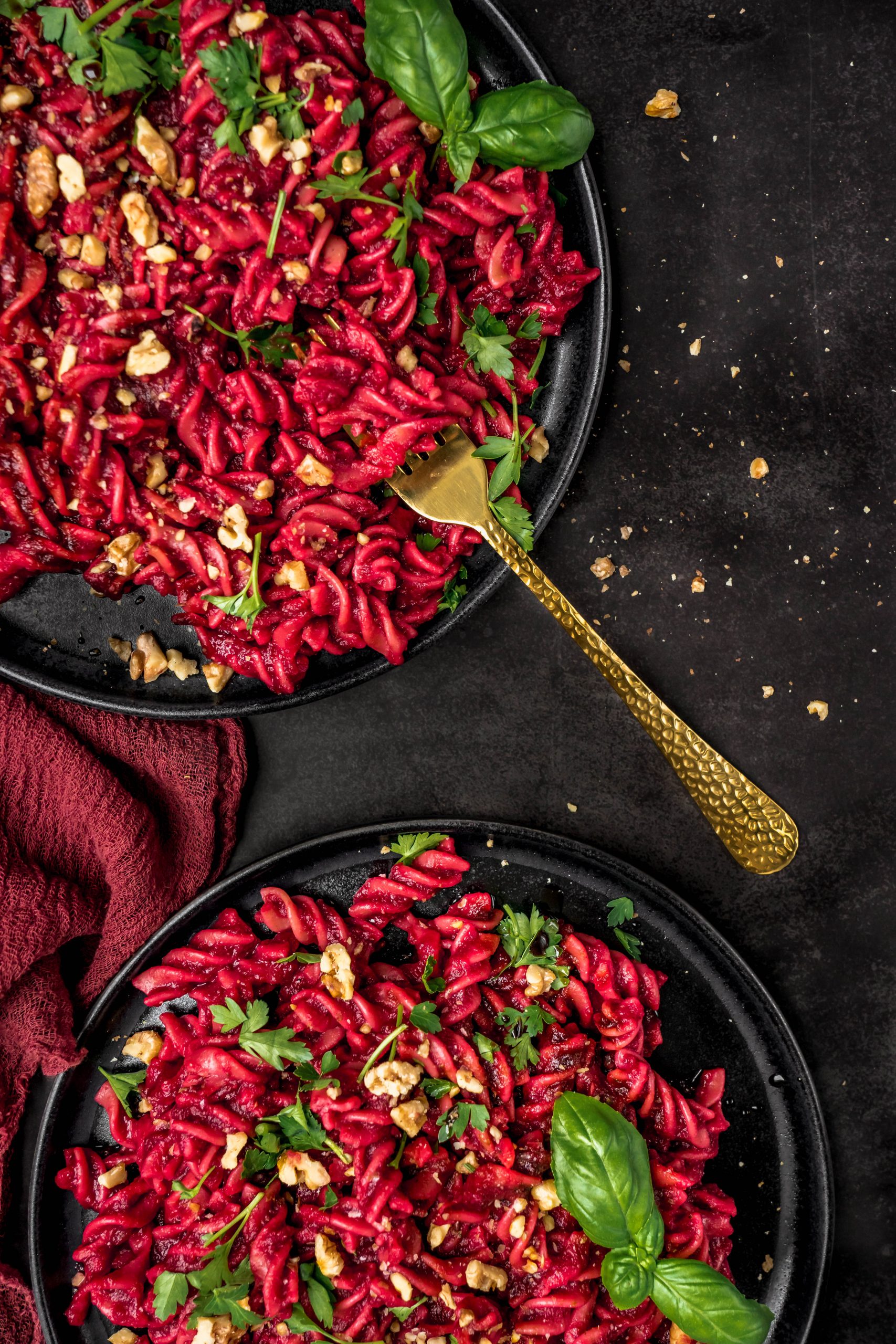 Rote Beete Nudeln
