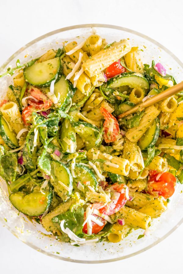 Pesto Pasta Salat