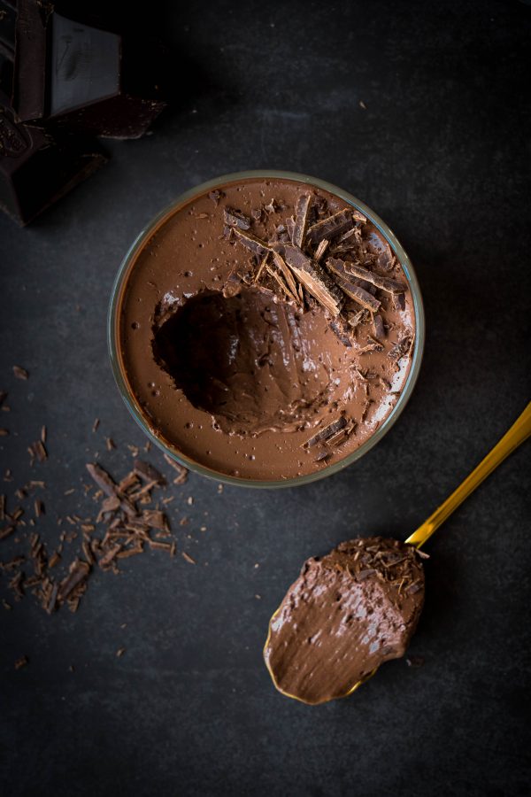 Die beste gesunde vegane Schoko Mousse
